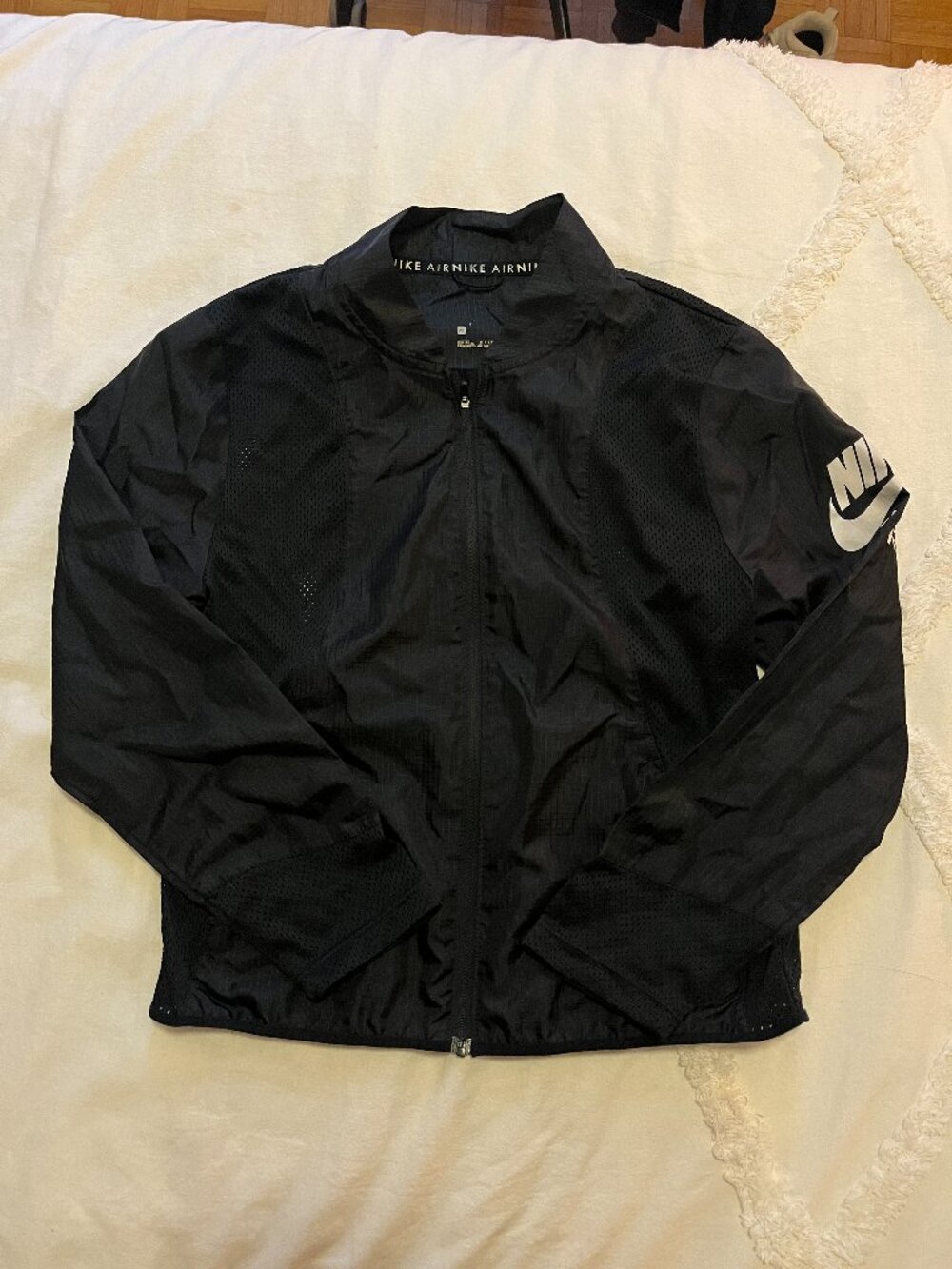 Nike Air Black Windbreaker Jacket XS